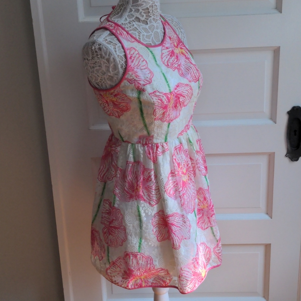 STUNNING Lilly Pulitzer Darcelle Dress Size 2 - Picture 4 of 16